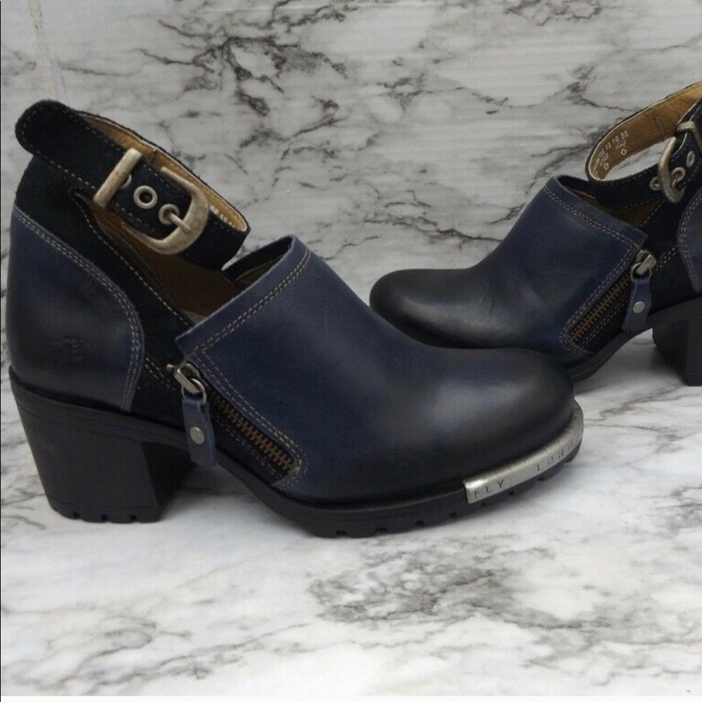 Fly London Lepu strap booties. Super cute